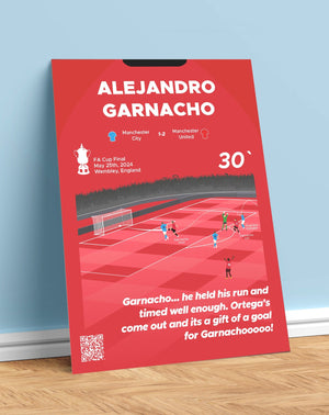 Alejandro Garnacho goal vs Manchester City (23/24)