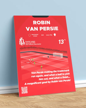 Robin Van Persie Goal vs Aston Villa (12/13)